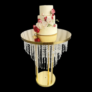 Cake Table Gold (75cm)