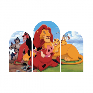 Backdrop Frame Cover Set Lion King  (3pcs)