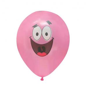 12 Inch Printed Balloon Spong Bob  Pink(1PCS)