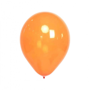 12 Inch Jewel Crystal Balloon Orange (10 pcs)