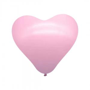 10 Inch Heart Shape Latex Balloon Pale Pink  (10PCS)