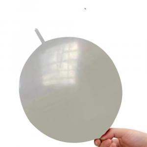 10 Inch Link Tail Latex Balloons Grey  (10PCS)