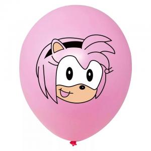 12 Inch Printed Balloon Sonic Pink (1PCS)