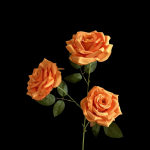 Artificial Rose Orange