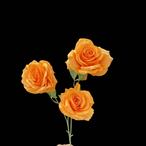 Artificial Rose Orange