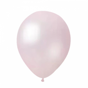 5 Inch Pearl Latex Balloon Baby Pink (100PCS)