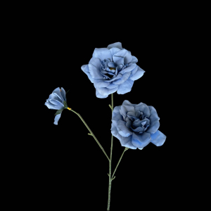 Artificial Rose Dark Blue