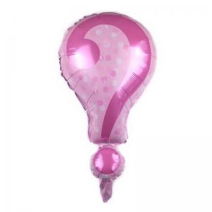 Foil Balloon Question Mark Pink