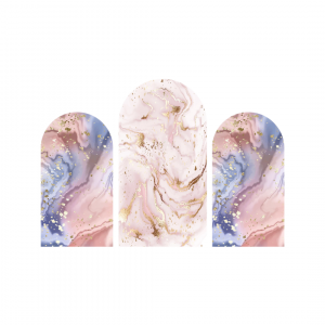 Backdrop Frame Cover Set Marble (3pcs)