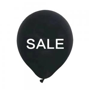 12 Inch Sale Balloon Black (10pcs)