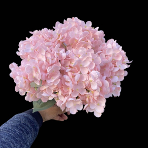 Artificial Flower Big Hydrangea Pink