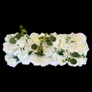 Artifical Flower Row White (45cm)