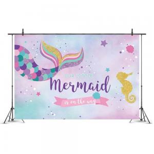 Clearance! Photography Backdrop Photo Background 2m*1.5m Mermaid (12009768)