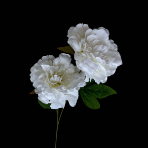 Artificial Peony White