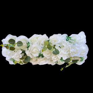 Artifical Flower Row White (45cm)