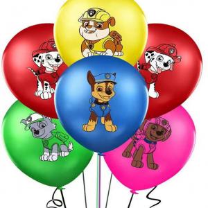 12 Inch PAW Patrol Printed Balloon Set (10PCS)