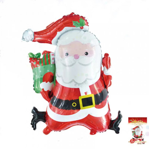 Foil Balloon Christmas Santa