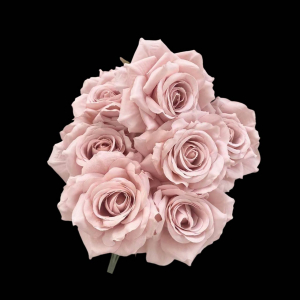 Artificial Flower Rose Bunch Old Rose(7PCS)