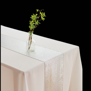 Table Runner Bright Sliver (30cm*275cm)