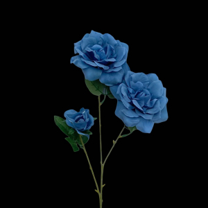 Artificial Rose Dark Blue