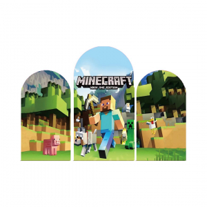 Backdrop Frame Cover Set Minecraft  (3pcs)