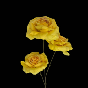 Artificial Rose Yellow