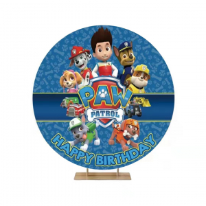 Elastic Mesh Backdrop Cover PAW Patrol (2 meter)