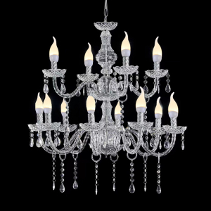 Crystal Chandelier Light (8+4Heads)