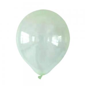 10 Inch Transparent Latex Balloon Green (10PCS)