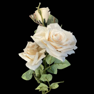 Artificial Flower Rose Champagne