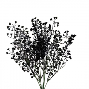 Artificial Willow Leaf Black