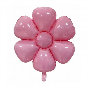 Foil Balloon Flower Pink