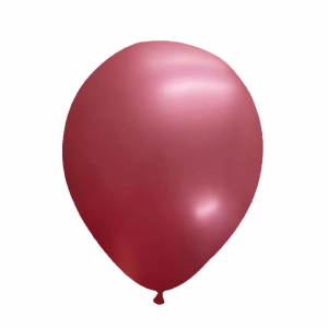 5 Inch Pearl Latex Balloon Burgundy  (100PCS)