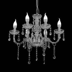 Crystal Chandelier Light (6 Heads)