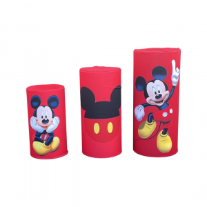 Printed Elastic Plinth Cover Mickey Mouse (3PCS)