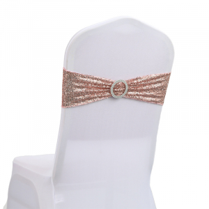 Stretch Chair Sash Band Pink