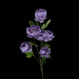 Artificial Small Peony Purple