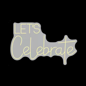 Let\'s Celebrate (80cm*51cm White)