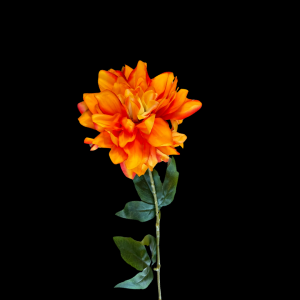 Artificial  Dahlia  Orange