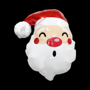 Foil Balloon Christmas Santa