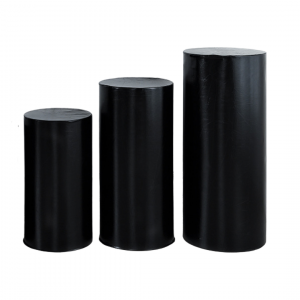 Elastic Plinth Cover Bright Black(3PCS)