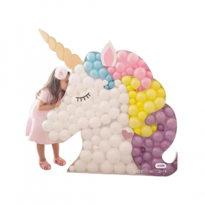 Blank Unicorn Mosaic Balloon Filling Box