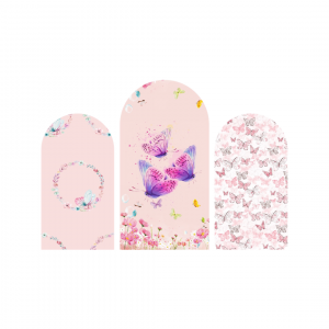 Backdrop Frame Cover Set Butterfly (3pcs)